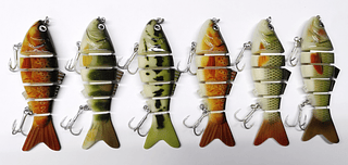 Isca Artificial olhos 3D