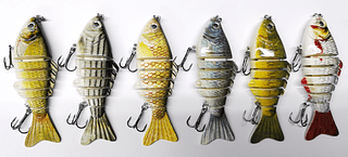 Isca Lambari Artificial olhos 3D