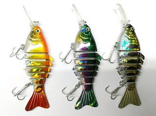 Isca Artificial olhos 3D